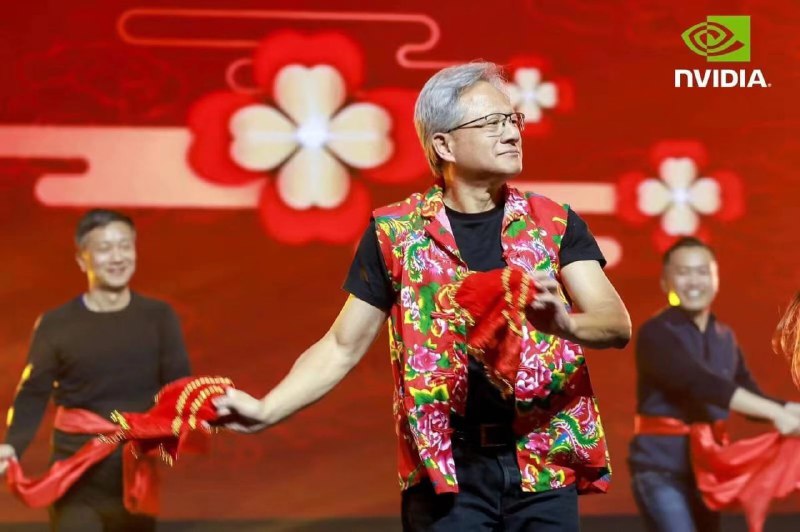 英伟达 CEO 黄仁勋参加中国区年会投稿
