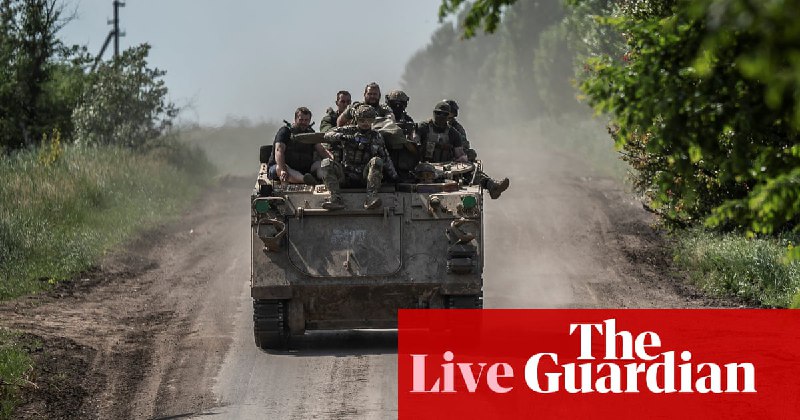 Kyiv reports advances as UK says Russian lines breached in some areas – as it happened
