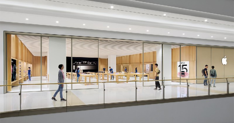 Apple 温州万象城零售店本周六（11 月 4 日）在中国开幕