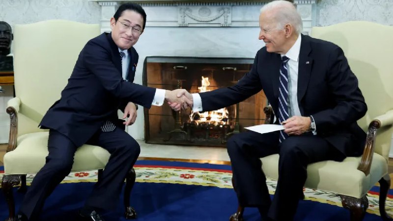 拜登告知岸田文雄，美国“完全致力于”与日本的联盟