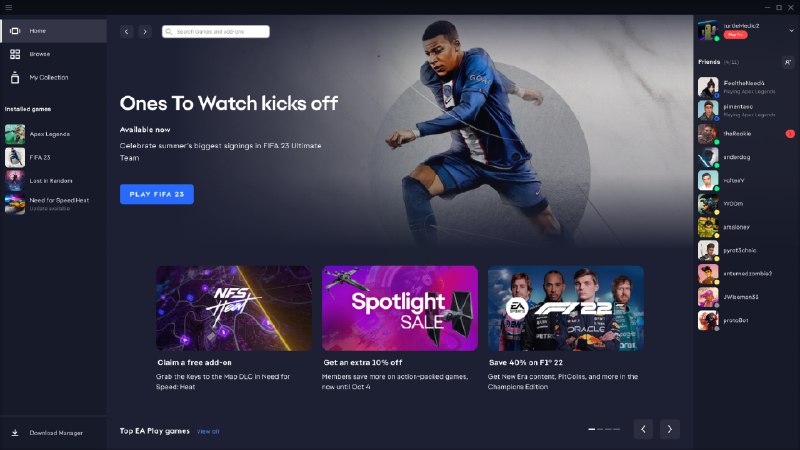 用來替代 Origin 的全新 EA 應用已向 Windows 開放 - Engadget 中文版