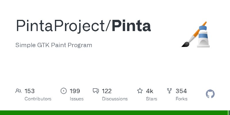 GitHub - PintaProject/Pinta: Simple GTK Paint Program