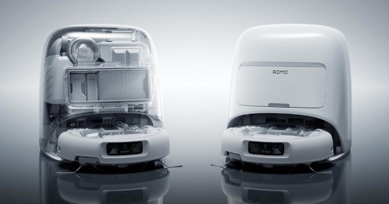 DJI「著陸」推 ROMO 掃地機器人：無人機級避障、25,000Pa 吸力加透明設計