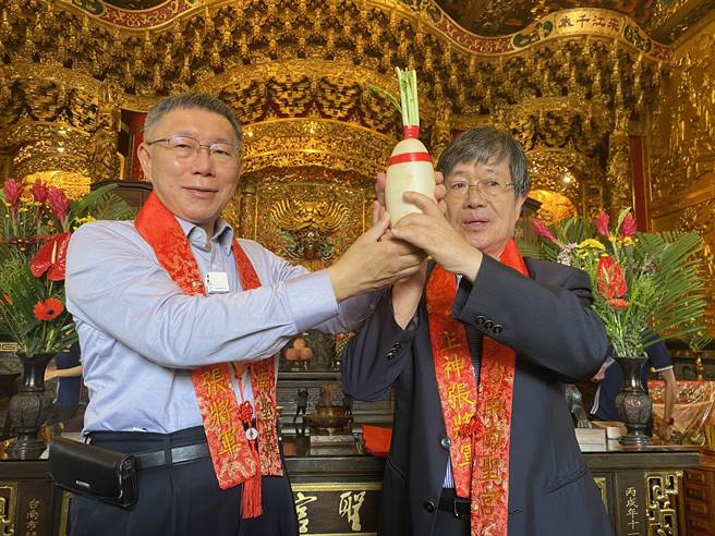柯文哲：我來當總統 台海戰爭危險最低 - 政治