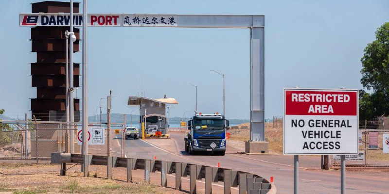 中国在澳大利亚港口的租约重新受到审视