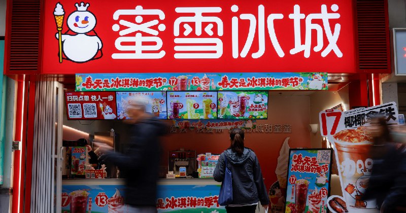 股價下跌｜沙田蜜雪冰城被揭含菌量超標 或者遭食環署檢控 拖累股價下挫6%