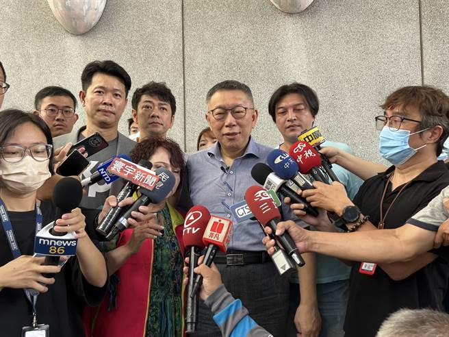 民眾黨英文官網惹議 柯文哲：要找「母語是英文的人」審查 - 政治