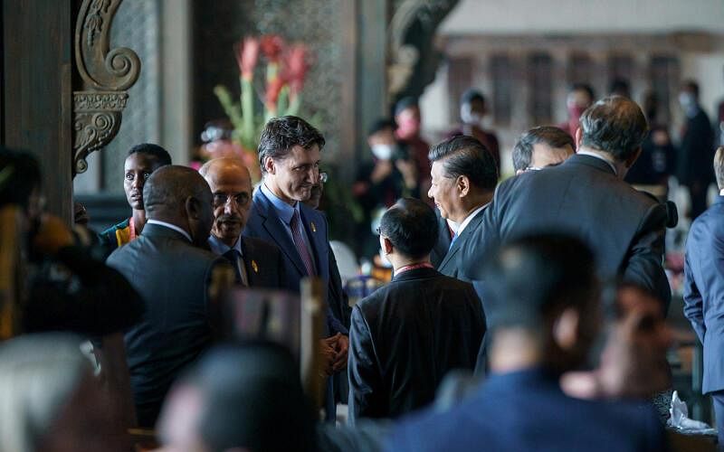 下午察：习近平与特鲁多短谈下的中加关系