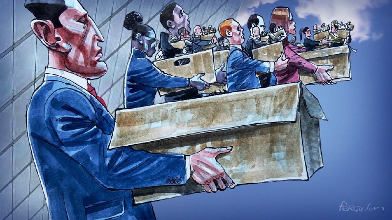 梦醒时分的科技公司大裁员