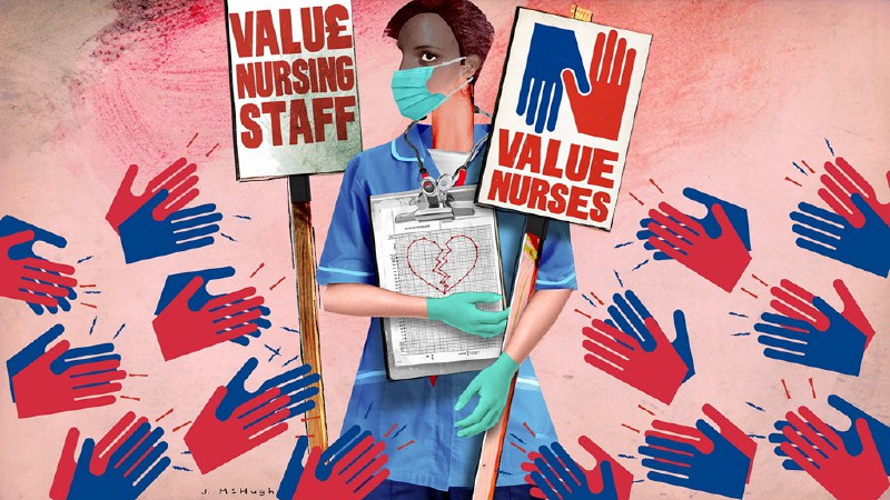 英国NHS辜负了维持其运转的护士