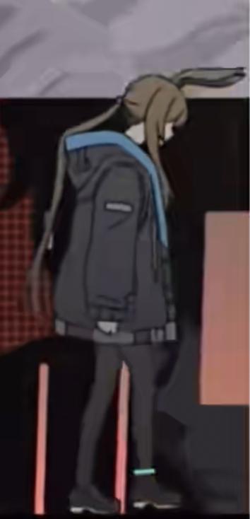 阿米娅这个头前倾有点严重啊（